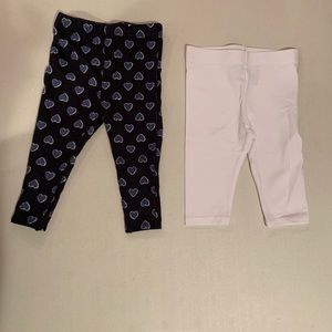 Baby girls pants, 2 pairs (1 blue Juicy Couture)